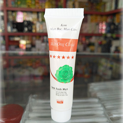 [HCM]Mật ong chúa kem trị mụn bọc mụn cám 15g
