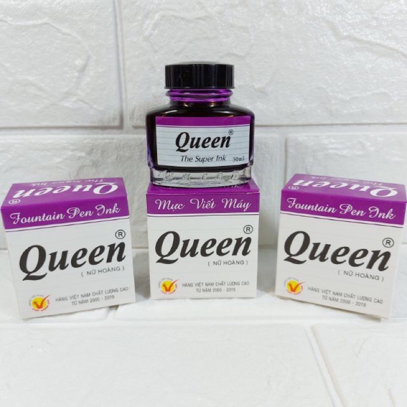 Mực Viết Máy Queen (1 Lọ )