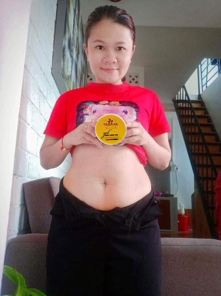 Kem tan mỡ bụng đùi cánh tay Tabaha mờ rạn da tặng thước đo