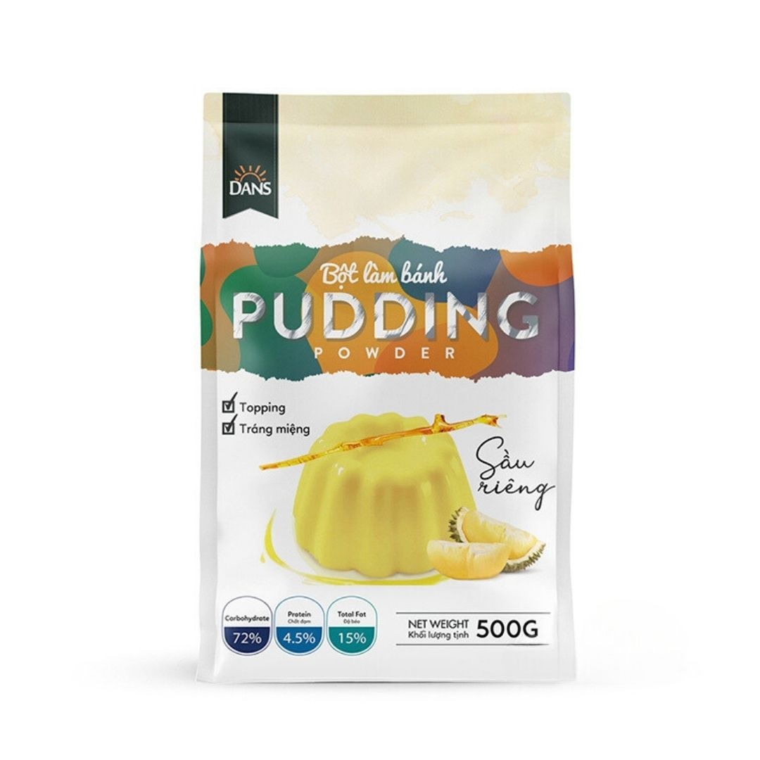 Bột pudding Dans gói 500g