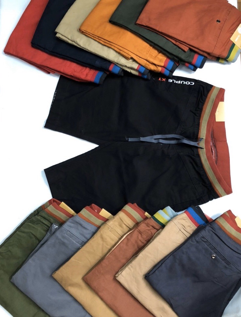 Quần short nam kaki lưng thun T115