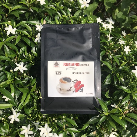 RomanoCoffee Cà phê Linh Chi 2in1 (Gói 200gr)
