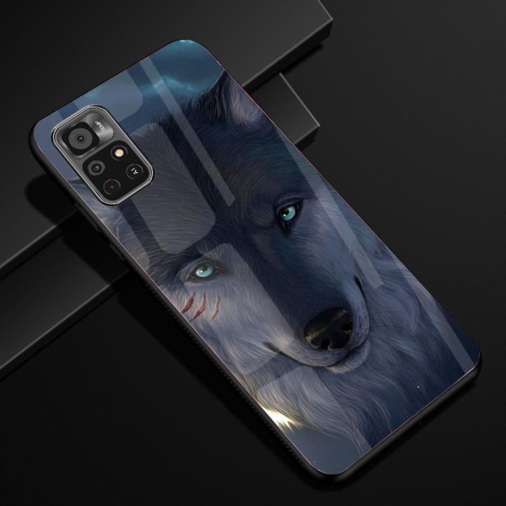 Ốp hình mặt lưng ép kính dẻo cho Xiaomi Redmi Note 11 / Note 11S 4G/ Note 11 pro 5G  chống bể, bóng bẩy, sắc nét