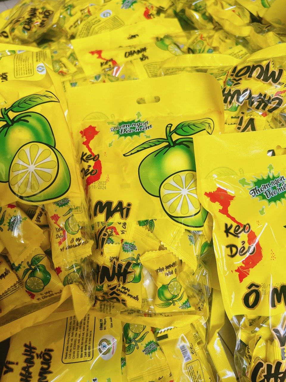 Kẹo ô mai chanh muối 200g/gói
