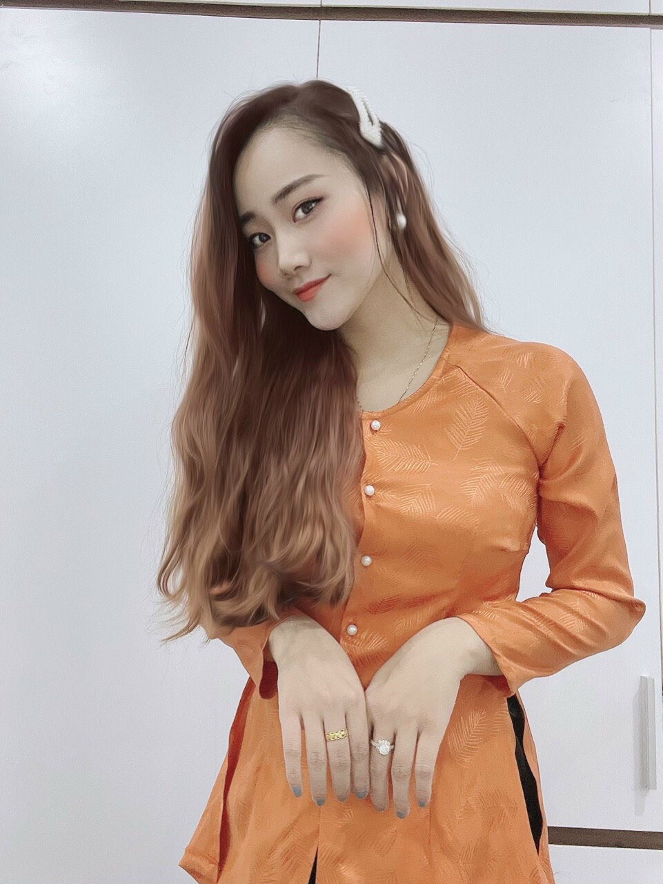 [HCM]ÁO BÀ BA CHẤT GẤM +QUẦN