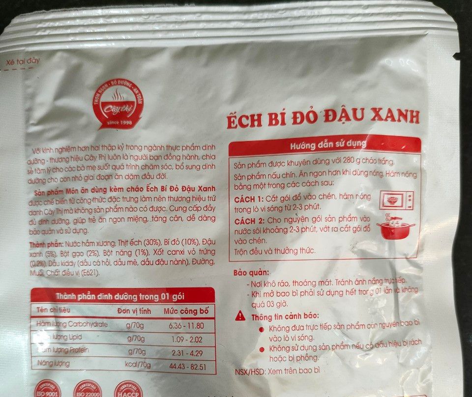 [HCM]Combo 05 gói Thức ăn kèm cháo