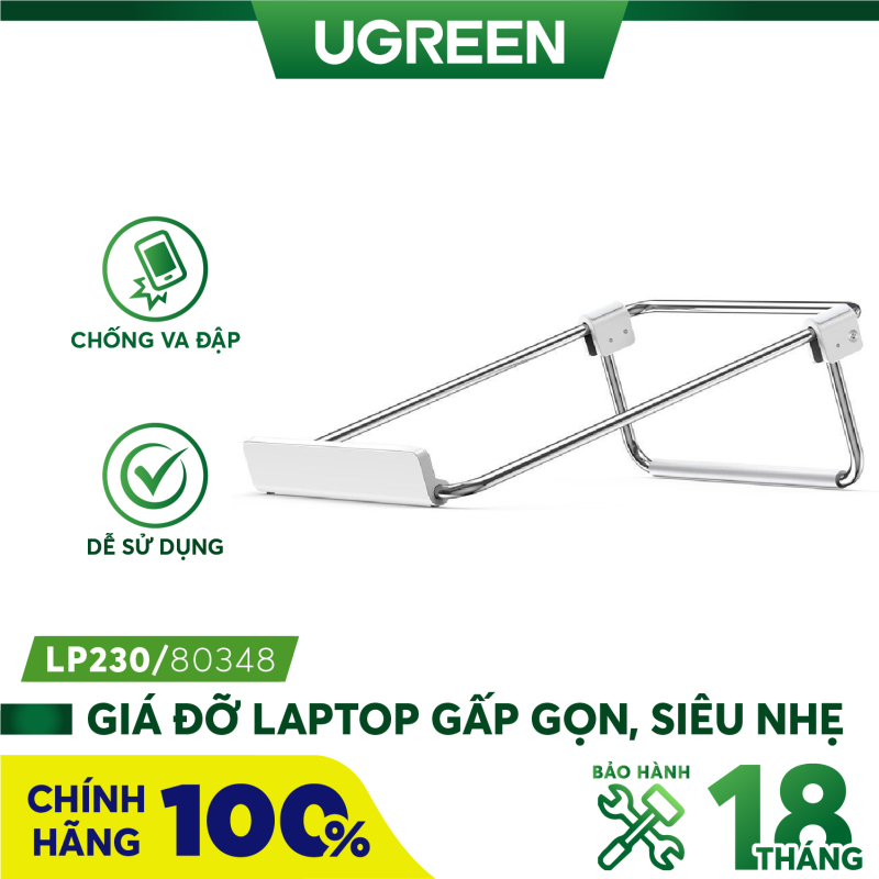 Bảng giá Giá đỡ laptop UGREEN LP230 Khung gấp gọn, thiết kế siêu nhẹ - Dễ dàng điều chỉnh độ cao - Hàng chính hãng - Bảo hành 18 tháng 1 đổi 1 Phong Vũ