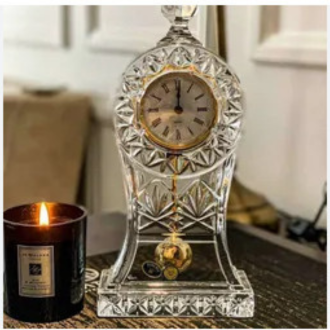 Đồng hồ pha lê Tiệp 30.5cm Bohemia Crystal