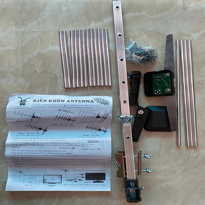 Combo anten khuếch đại G11 - HKD, DÂY 15M,DC 5V