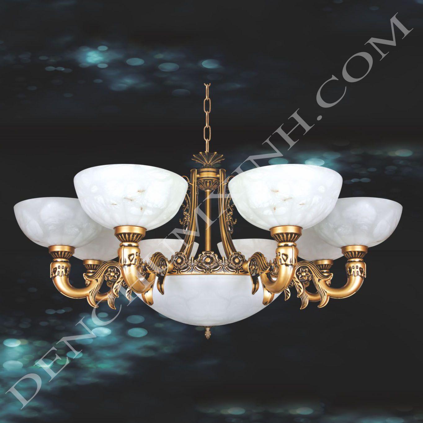 Đèn chùm cổ điển DCX1106 ( Rộng 90cm )