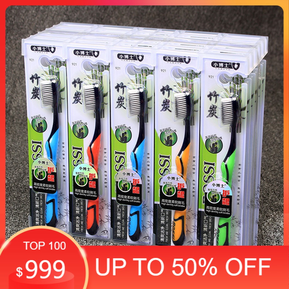 [ FREE SHIP ] Bàn chải đánh răng Bossi 921 Hàn Quốc - Bàn chải than tre hoạt tính- ban chai danh rang