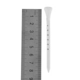 80 cái 83 mét Bằng Gỗ Golf Phụ Kiện Trắng Sọc Quy Mô Kỹ Thuật Số Tee Hệ Thống-quốc tế