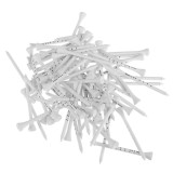 80 cái 83 mét Bằng Gỗ Golf Phụ Kiện Trắng Sọc Quy Mô Kỹ Thuật Số Tee Hệ Thống-quốc tế