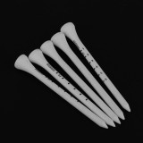 80 cái 83 mét Bằng Gỗ Golf Phụ Kiện Trắng Sọc Quy Mô Kỹ Thuật Số Tee Hệ Thống-quốc tế