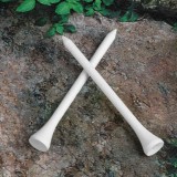 80 cái 83 mét Bằng Gỗ Golf Phụ Kiện Trắng Sọc Quy Mô Kỹ Thuật Số Tee Hệ Thống-quốc tế