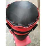 Bao cát đấm bốc cao 80x22cm (Đen phối đỏ)