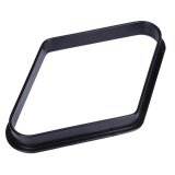 [joyonline] Billiards 9 Ball Pool Table Triangle Rack Heavy Duty Black Plastic - intl(Black)