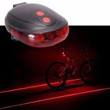 [HCM]  Bộ 2 Đèn Xe Đạp Chiếu Hậu Đèn Led 7 Chế Độ Và Laser 2 Chế Độc