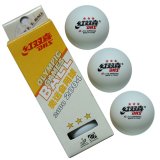 Bộ 3 trái banh bóng bàn 3 sao DHS-B04 (Trắng)