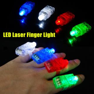 Bộ 4 đèn led đeo ngón tay phát sáng màu ĐỎ - TRẮNG - XANH LÁ thumbnail