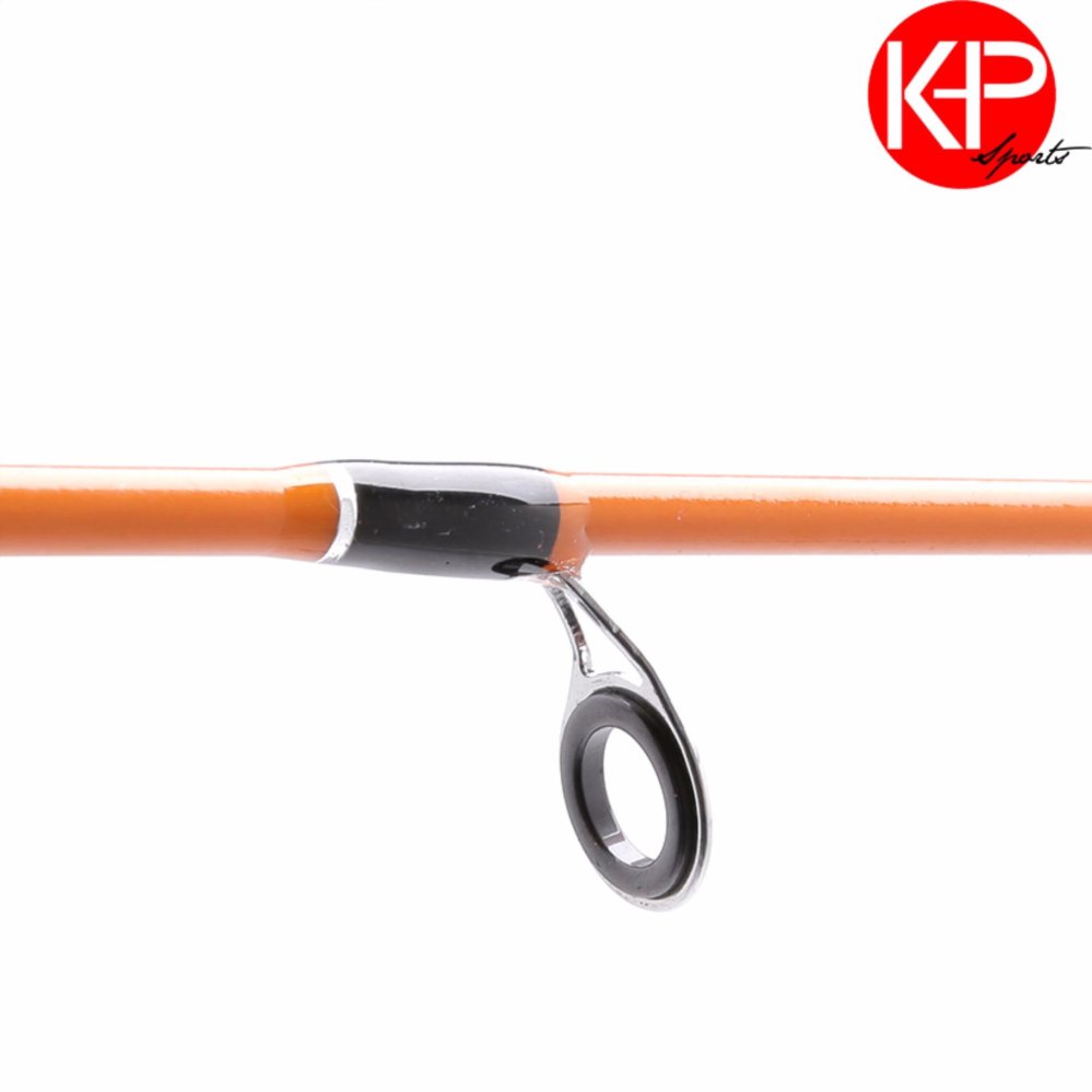 Bộ cần cầu cá 2 khúc mini WPower 1m5 Orange Giá Rẻ