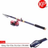 [HCM]Bộ Cần Câu Cá Trượng Cacbon 3M Tặng Kèm Một Túi Câu Cá