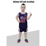 Bộ đồ bóng rổ trẻ em CPSports (Xanh Dương)