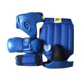 Bộ găng giáp mũ đối kháng võ thuật