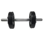 Bộ tạ tay tháo lắp miếng gang tạ bánh gang 3 lỗ 5.3kg (1 đòn 35cm + 2 miếng 2kg)