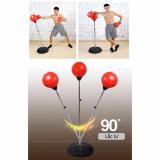 Bóng phản xạ lắc lư TPS + Tặng găng tay đấm bốc + Bơm tay