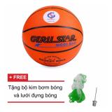 Bóng rổ Gerustar số 5 (tặng kèm kim bơm + túi lưới đựng bóng)