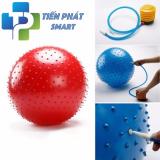 Bóng tập yoga cao cấp có gai 65cm + Tặng bơm