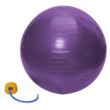 Bóng yoga cao cấp+ kèm bộ dụng cụ bơm hơi tps trơn 75cm