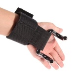 Broadfashion Mạnh Nâng Tạ Huấn Luyện Thể Thao Tập Gym Móc Cầm Dây Đeo Găng Tay Hỗ Trợ Cổ Tay-quốc tế