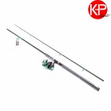 Cần câu Cá 2 khúc Siêu Nhẹ Carbon cao cấp Exaggerate 2m7 (Xanh đen)