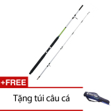 Cần câu Carbon KHP + Tặng túi câu cá