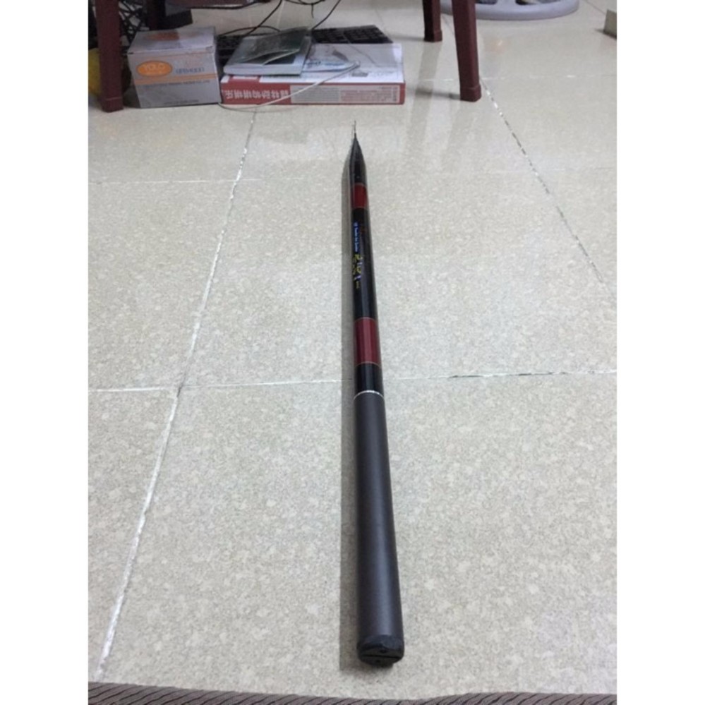 Cần câu tay dạng rút sợi Cacbon 6,3m