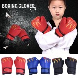 epayst Child Boxing Fighting Muay Thai Sparring Punching Kickboxing Grappling Sandbag Gloves Blue(Blue One Size)