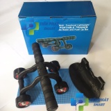 Con lăn 4 bánh xe( Tặng kèm thảm+ 01 Tấm chặn)