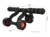 Con Lăn Tập Bụng 3 Bánh Ab ROLLER And Push Up Bar