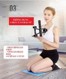 Con lăn tập cơ bụng 3 bánh cỡ lớn CAO CẤP-TPS