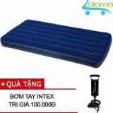 Intex 68757 inflatable air cushion with hand pump (99x191x22cm)