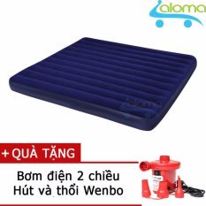 Đệm hơi mùa hè 1.5m kèm bơm điện