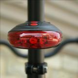 Đèn hậu xe đạp cảnh báo-7 chế độ