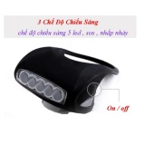 Đèn LED 5 bóng siêu sáng dùng cho xe đạp
