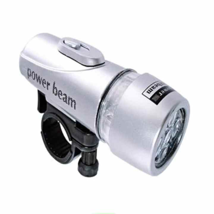 Đèn LED Gắn Xe Đạp Giá Tốt A2153-01 (Bạc)