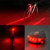 Đèn Led Laser gắn yên xe đạp