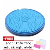 Đĩa Xoay Eo Sắt Thanh Xuân + tặng 10 khẩu trang màu sắc ngẫu nhiên
