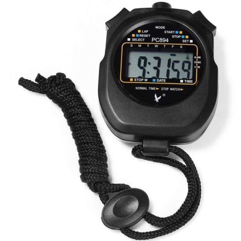 Mua Đồng hồ thể thao bấm giây - Sports Counter Stopwatch PC894 (đen)