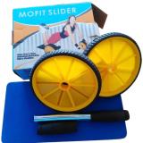 Dụng cụ tập bụng Mofit Slider (Vàng)